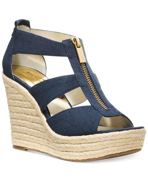 macy's zapatos de mujer michael kors|michael kors denim shoes.